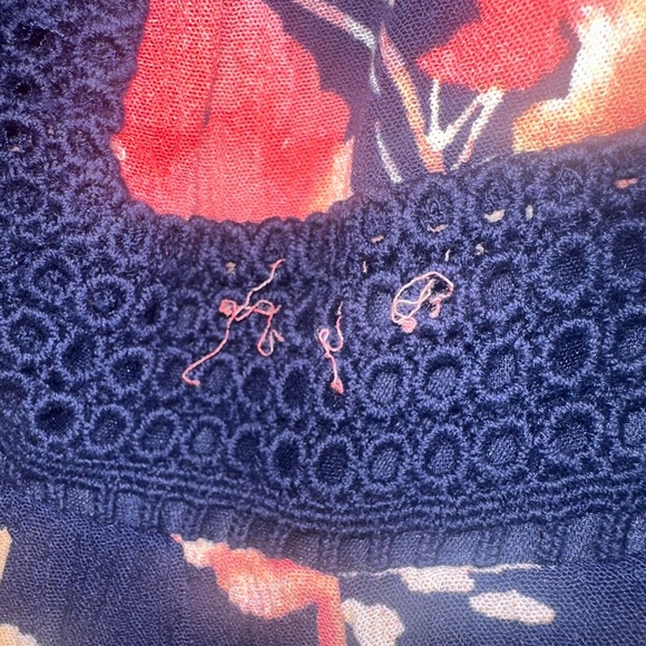 Floral Navy Dress by Torrid - Picture 4 of 6